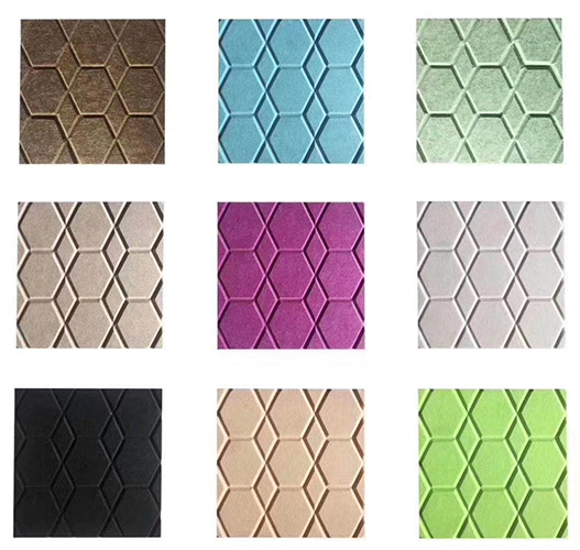 聚酯纖維吸音板V槽雕刻